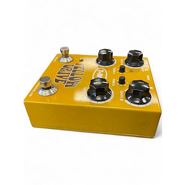 Used T-Rex Engineering Yellow Drive Distortion Effect Pedal
