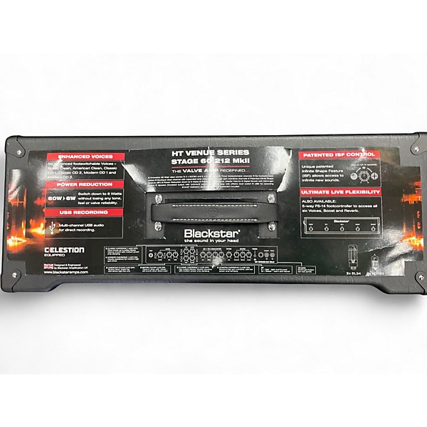 Used Blackstar Venue Series HT Stage HT-60 60W 2x12 MKII Tube Guitar Combo Amp