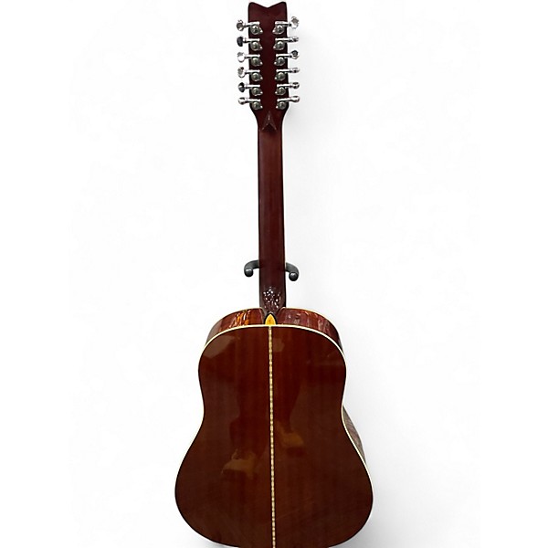 Used Washburn D24S-12 Natural 12 String Acoustic Guitar
