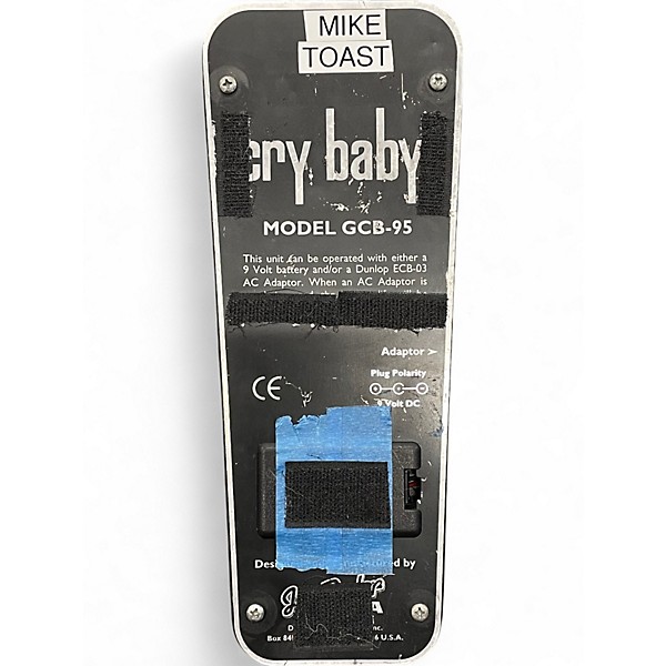 Used Dunlop GCB95 Original Crybaby Wah Effect Pedal