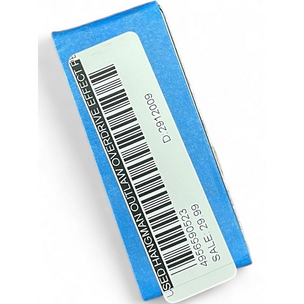 Used Hangman OUTLAW OVERDRIVE Effect Pedal