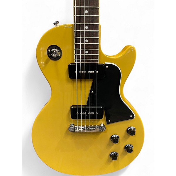Used Epiphone Les Paul Special P90S TV YELLOW Solid Body Electric Guitar