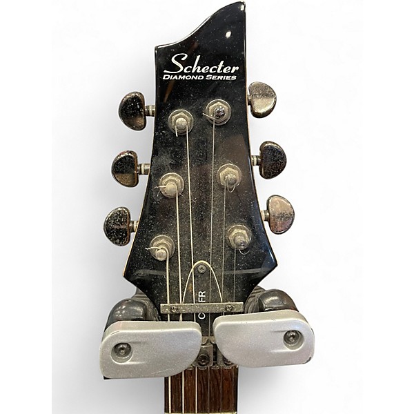 Used 2008 Schecter Guitar Research C1-FR White Solid Body Electric Guitar