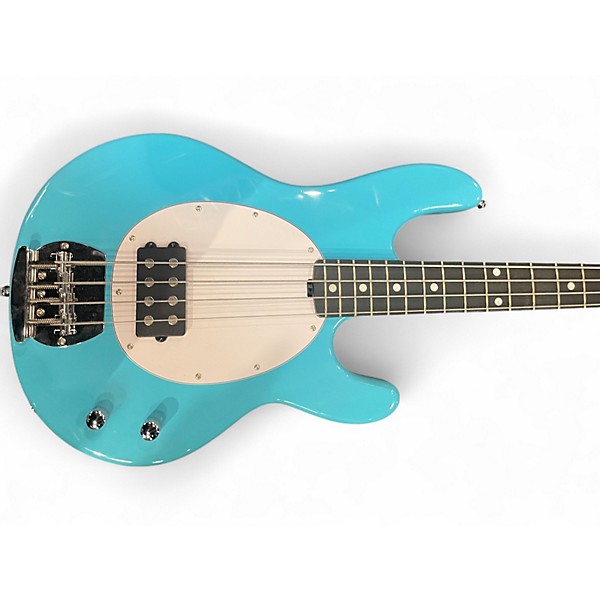 Used Sterling by Music Man ray2 Electric Blue Electric Bass Guitar