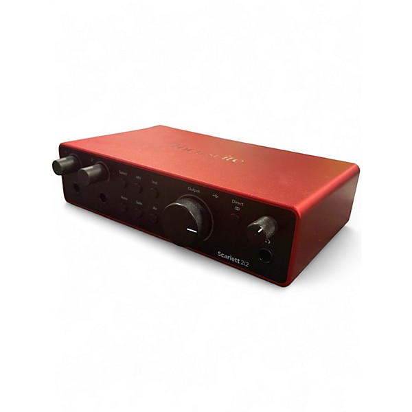 Used Focusrite Scarlett 2i2 gen 4 Audio Interface