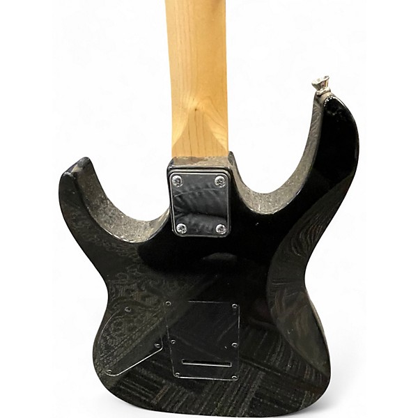 Used Ibanez GRX70QA Trans Charcoal Solid Body Electric Guitar