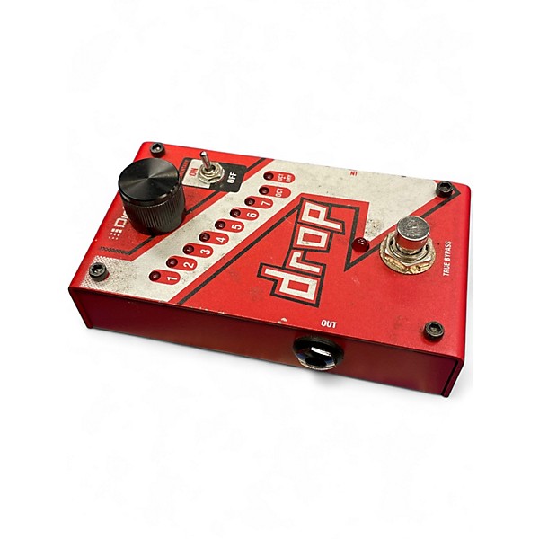 Used DigiTech The Drop Polyphonic Drop Tune Pitch-Shifter Effect Pedal