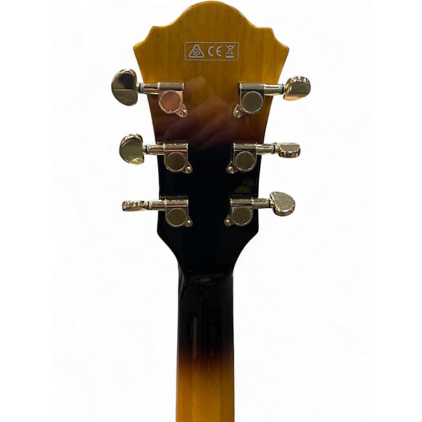 Used Ibanez AM93 Artcore ANTIQUE YELLOW SUNBURST Hollow Body Electric Guitar