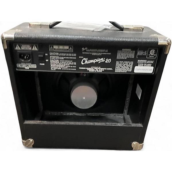 Used Fender Champion 20 Guitar Combo Amp