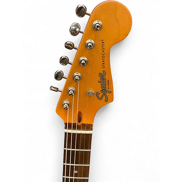 Used Squier CLASSIC VIBE 60S STRATOCASTER 2 Color Sunburst Solid Body Electric Guitar