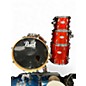 Used Pearl 4 Piece Vision Orange Drum Kit thumbnail