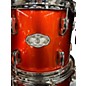 Used Pearl 4 Piece Vision Orange Drum Kit