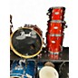 Used Pearl 4 Piece Vision Orange Drum Kit
