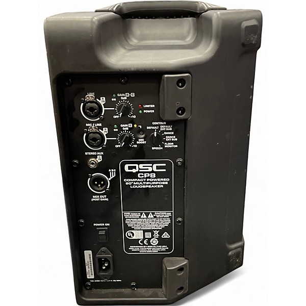 Used QSC CP8 Powered Speaker