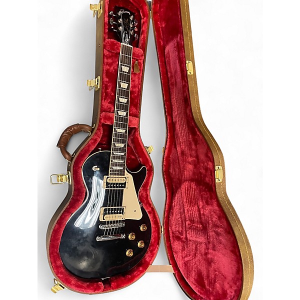 Used Gibson Les Paul Classic Lite Black Solid Body Electric Guitar