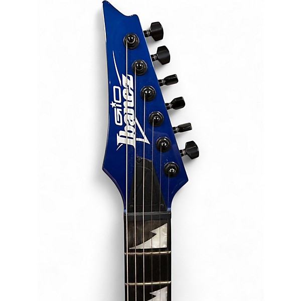Used Ibanez GRG120BDX Blue Solid Body Electric Guitar