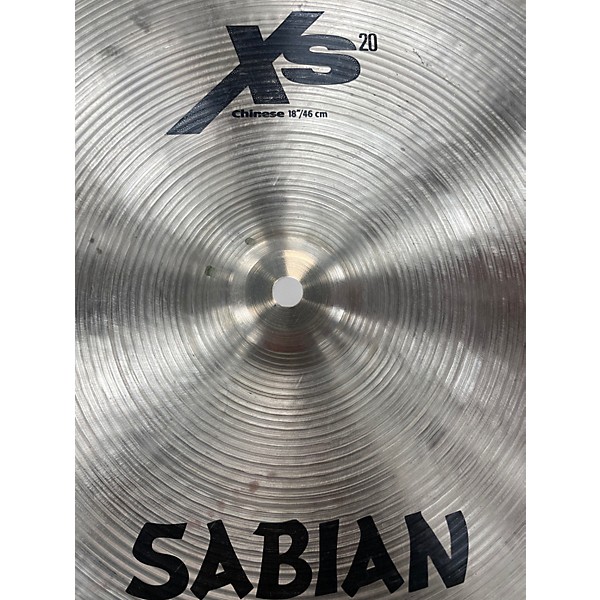 Used SABIAN 18in XS20 Chinese Cymbal
