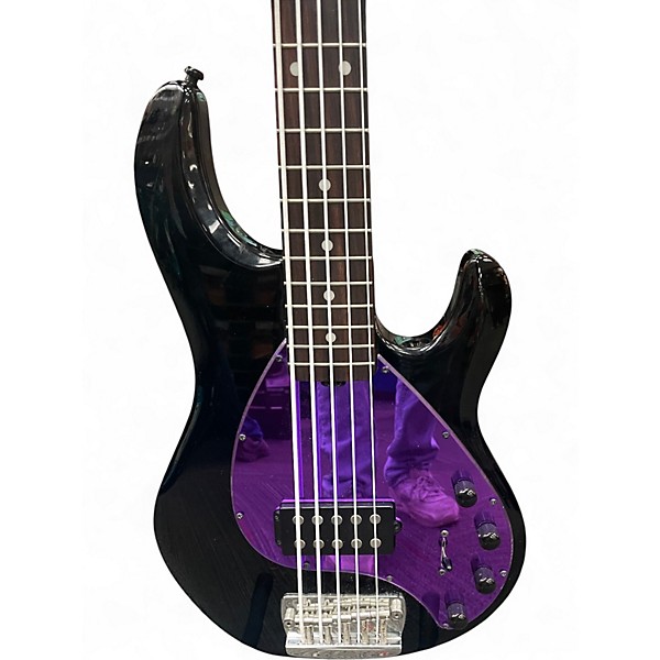 Used Sterling by Music Man Ray5 5 String Black Electric Bass Guitar