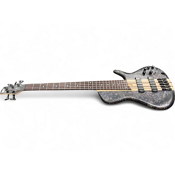 Used Ibanez SRSC805 PURPLE UNIVERSER BURL Electric Bass Guitar