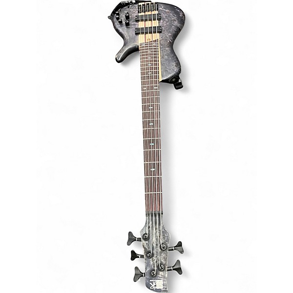 Used Ibanez SRSC805 PURPLE UNIVERSER BURL Electric Bass Guitar