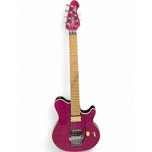 Used Sterling by Music Man AX40 Purple Solid Body Electric Guitar