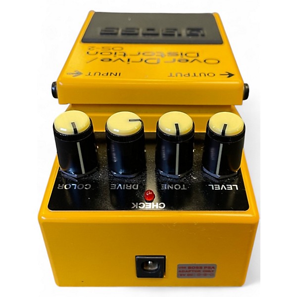 Used BOSS OS2 Overdrive Distortion Effect Pedal