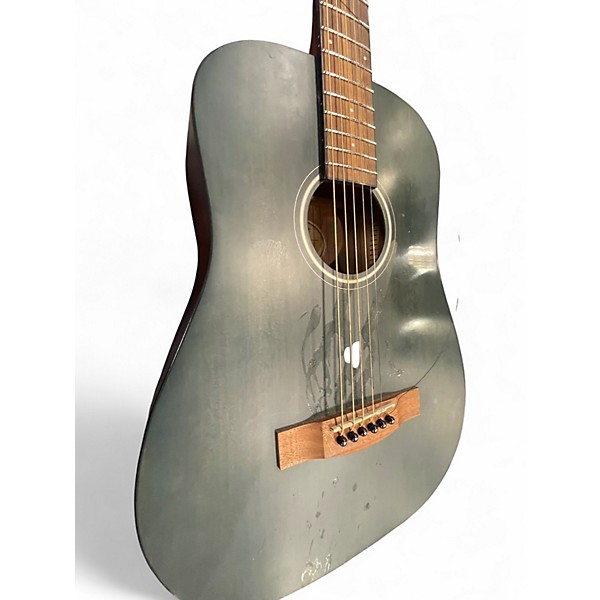 Used Fender FA15 Blue Acoustic Guitar