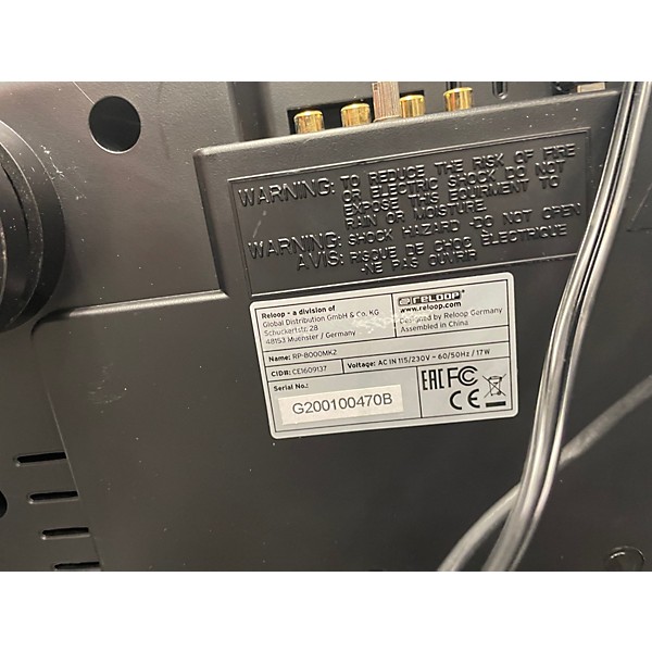 Used SERATO RELOOP RP8000MK2 Turntable