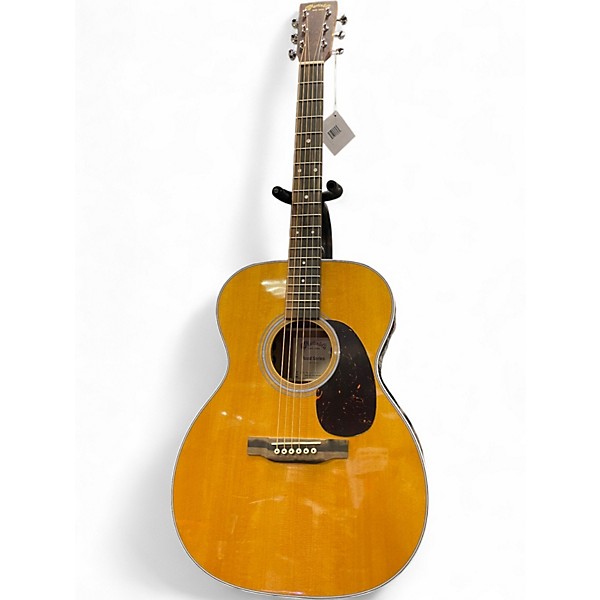 Used 2026 Martin 000 13E Antique Natural Acoustic Electric Guitar