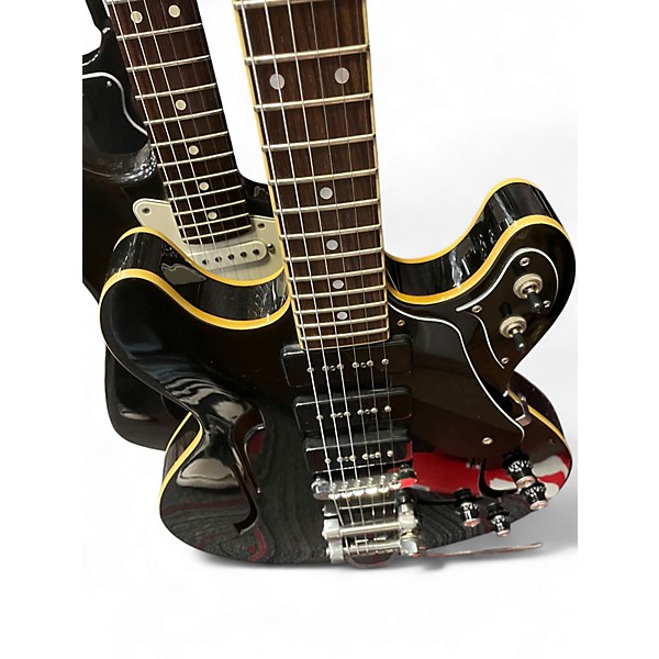 Used 2006 Yamaha SA503TVL Black Hollow Body Electric Guitar