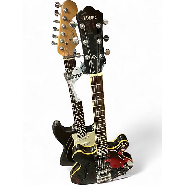 Used 2006 Yamaha SA503TVL Black Hollow Body Electric Guitar