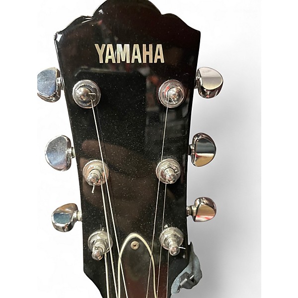 Used 2006 Yamaha SA503TVL Black Hollow Body Electric Guitar