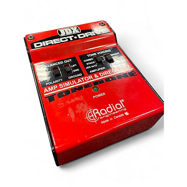 Used Radial Engineering TONEBONE JDX DIRECT DRIVE Effect Pedal