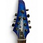 Used Jackson Chris Broderick Signature Soloist 7 String Blue Ghost Flames Solid Body Electric Guitar
