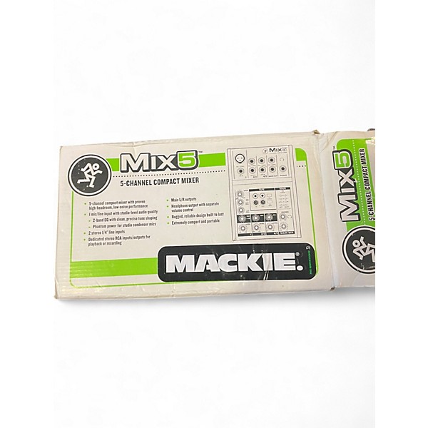 Used Mackie mix 5 Unpowered Mixer