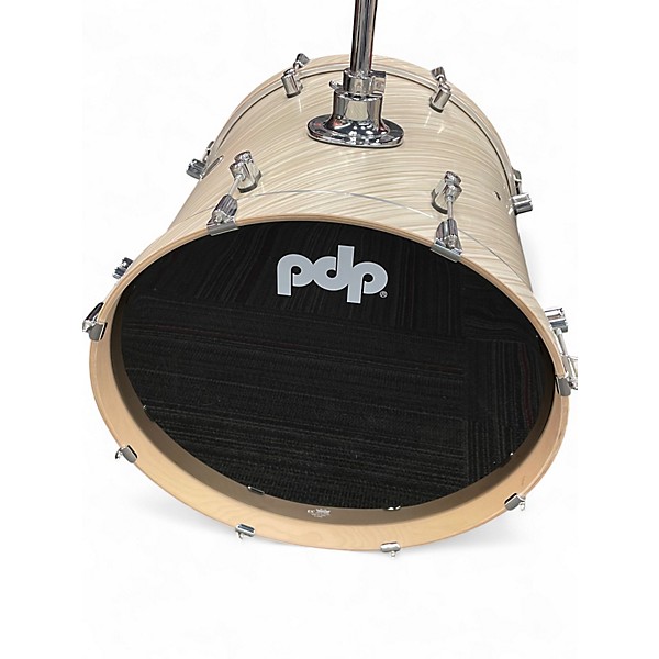 Used PDP by DW 4 Piece Concept Series twisted ivory Drum Kit