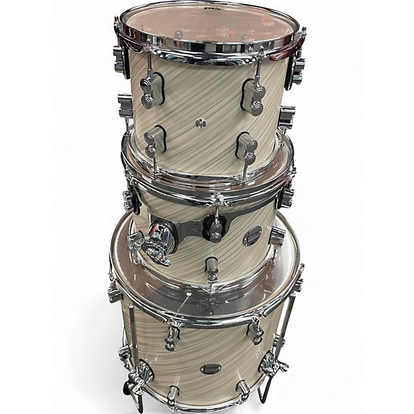 Used PDP by DW 4 Piece Concept Series twisted ivory Drum Kit