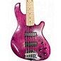 Used Lakland SKYLINE SERIES 55-OS 5 STRING Purple Electric Bass Guitar
