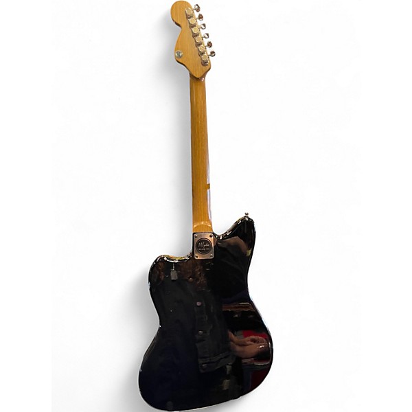 Used Mv Guitars J Custom Black Hollow Body Electric Guitar