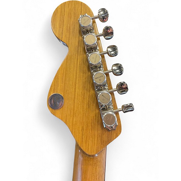 Used Mv Guitars J Custom Black Hollow Body Electric Guitar