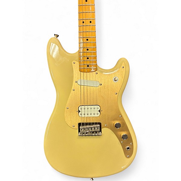 Used Squier Classic Vibe Duo Sonic Tan Solid Body Electric Guitar