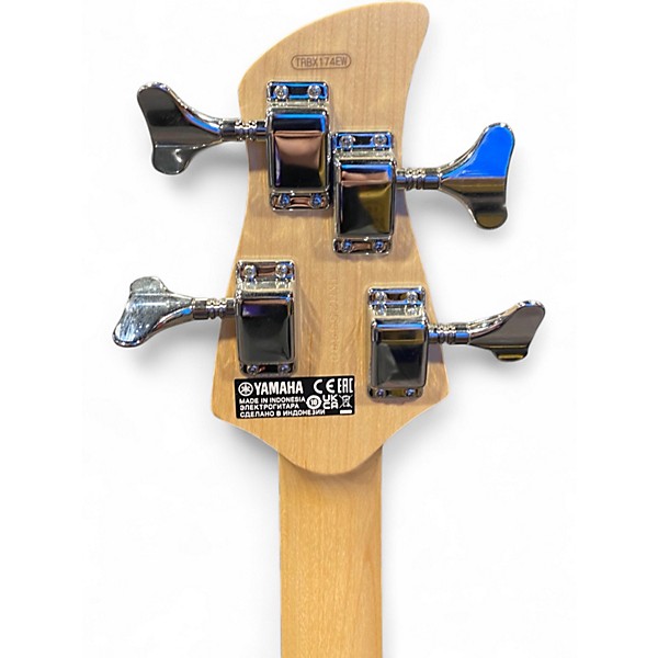 Used Yamaha TRBX174EW Natural Electric Bass Guitar