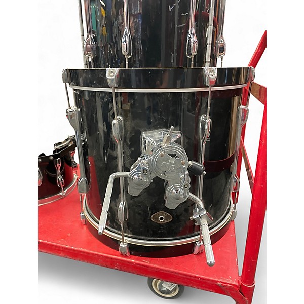 Used TAMA 6 Piece Rockstar Black Drum Kit