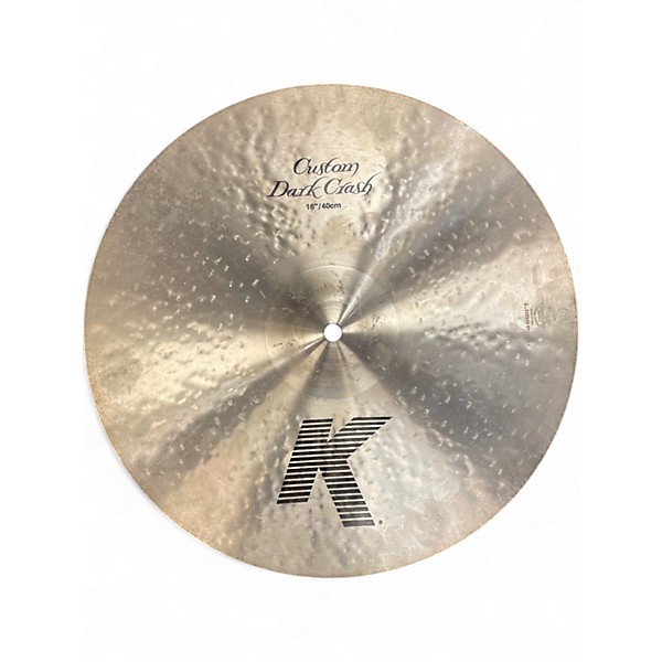 Used Zildjian 16in K Custom Dark Crash Cymbal