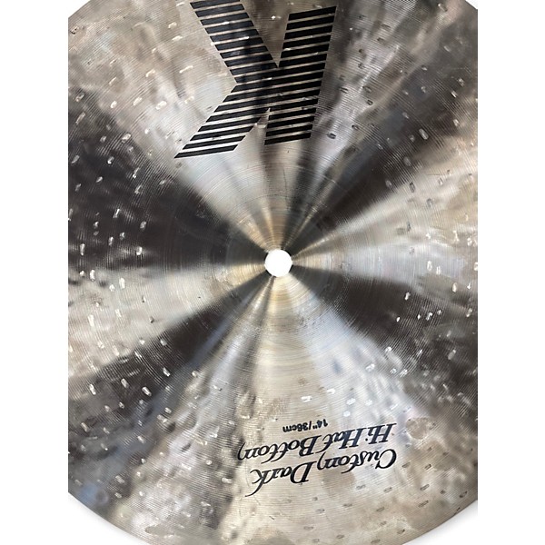 Used Zildjian 14in K Custom Dark Hi Hat Pair Cymbal