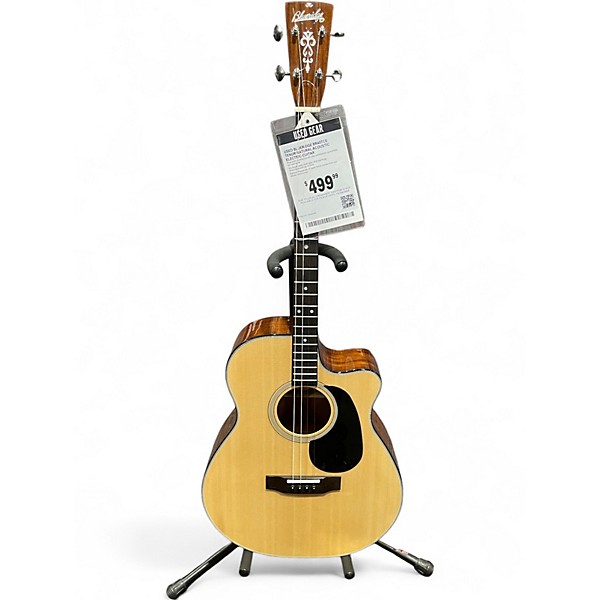 Used Blueridge BR40TCE Tenor Natural Acoustic Electric Guitar