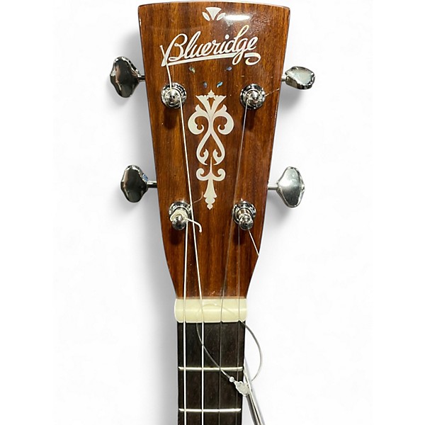 Used Blueridge BR40TCE Tenor Natural Acoustic Electric Guitar