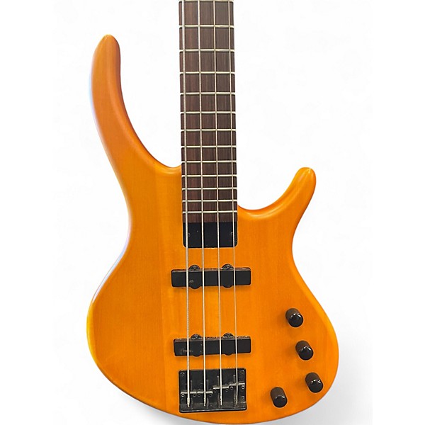 Used Tobias Toby Deluxe IV Amber Electric Bass Guitar