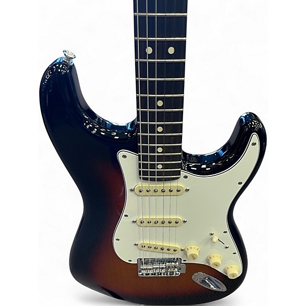 Used Fender Player II Stratocaster 3 Color Sunburst Solid Body Electric Guitar