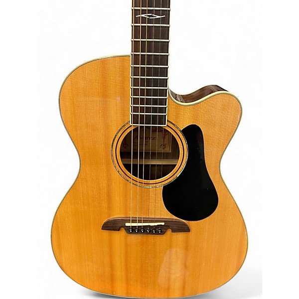 Used Alvarez AF710CE Artist Series Natural Acoustic Electric Guitar